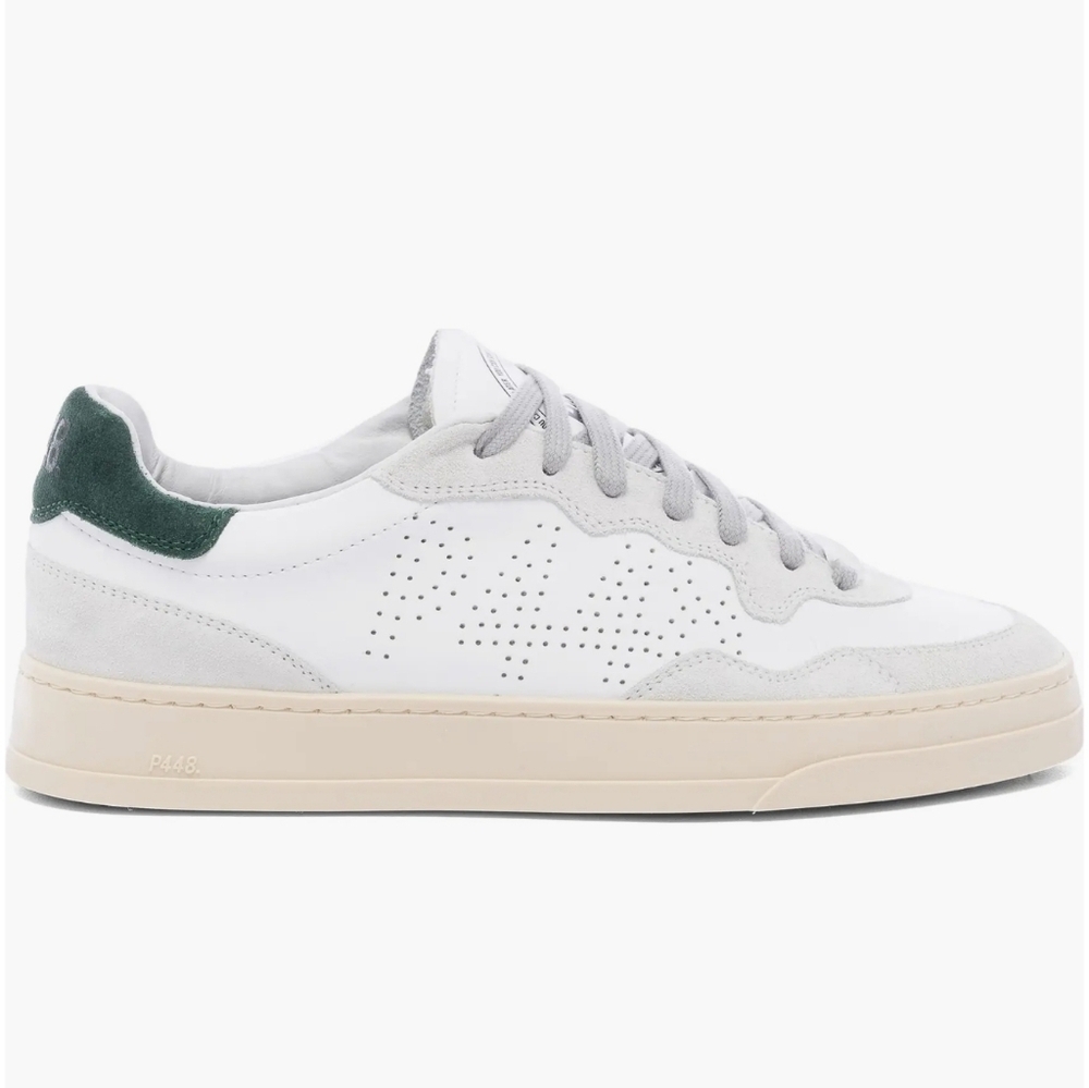 P448 x Project Sustainability White/Gray/ Sneakers Size 9.5 New